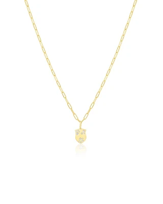 Sprinkle Lock Charm Necklace