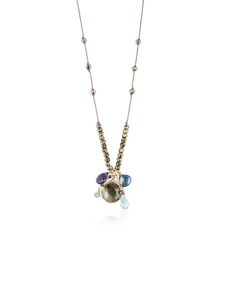 Sylvie Dangle Labradorite Blue Multi Necklace