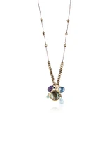 Sylvie Dangle Labradorite Blue Multi Necklace