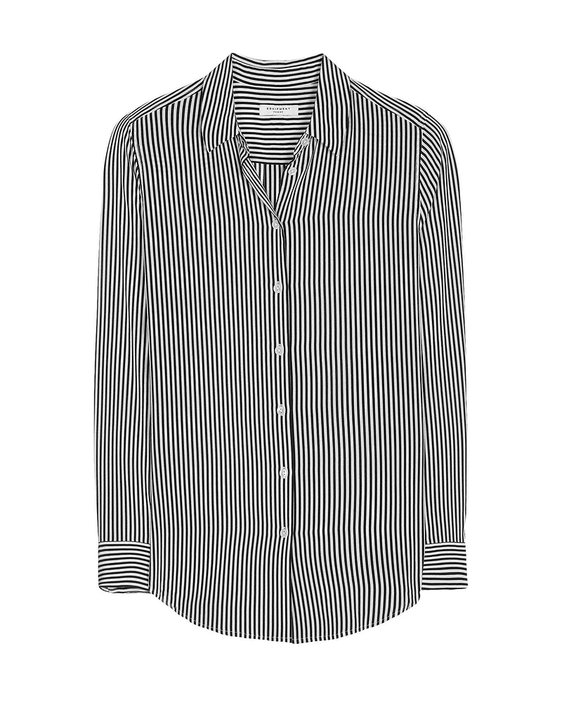 Essential Silk Striped Shirt