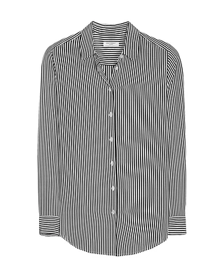 Essential Silk Striped Shirt
