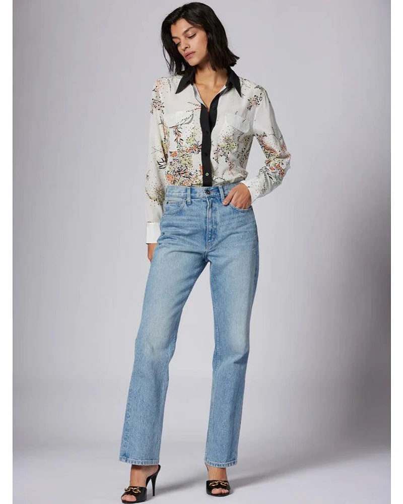 Slim Signature Nature Print Shirt