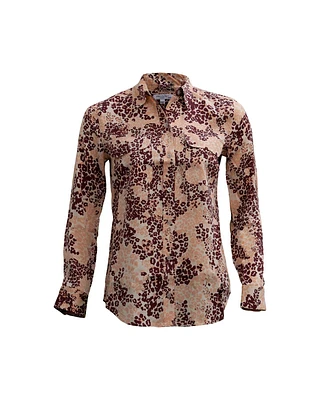 Slim Signature Shirt Rose Cloud Multi