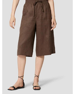 Theo Linen Gaucho Pant