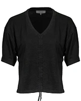 Cinched Front Tee