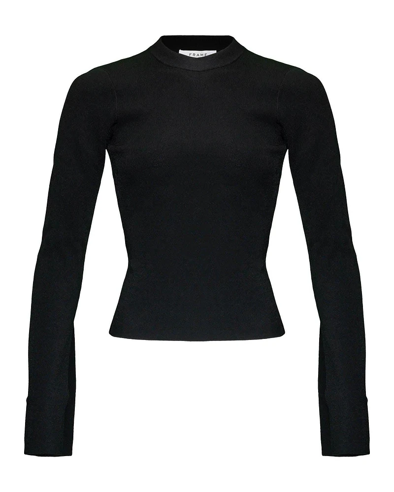 Cut Out Back Sweater