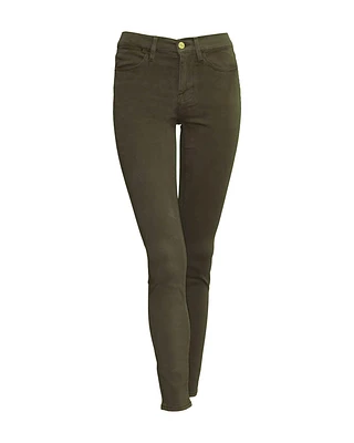Le High Skinny Washed Army Jeans