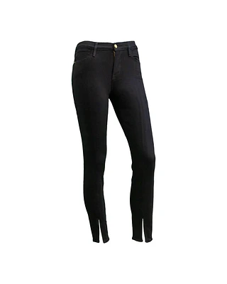 Frame Le High Skinny with Front Split