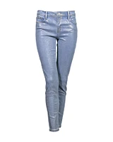 LE Skinny Coated Jeans