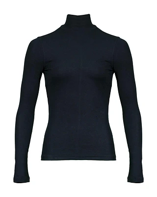 Frame Rib Turtleneck