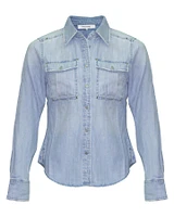 Studded Denim Shirt