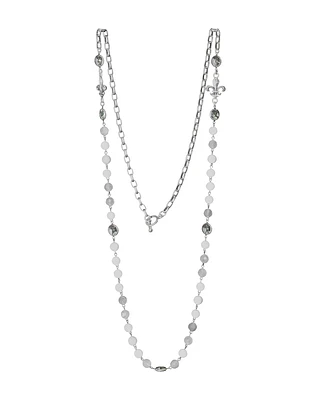 Ashen Silk Mix Necklace