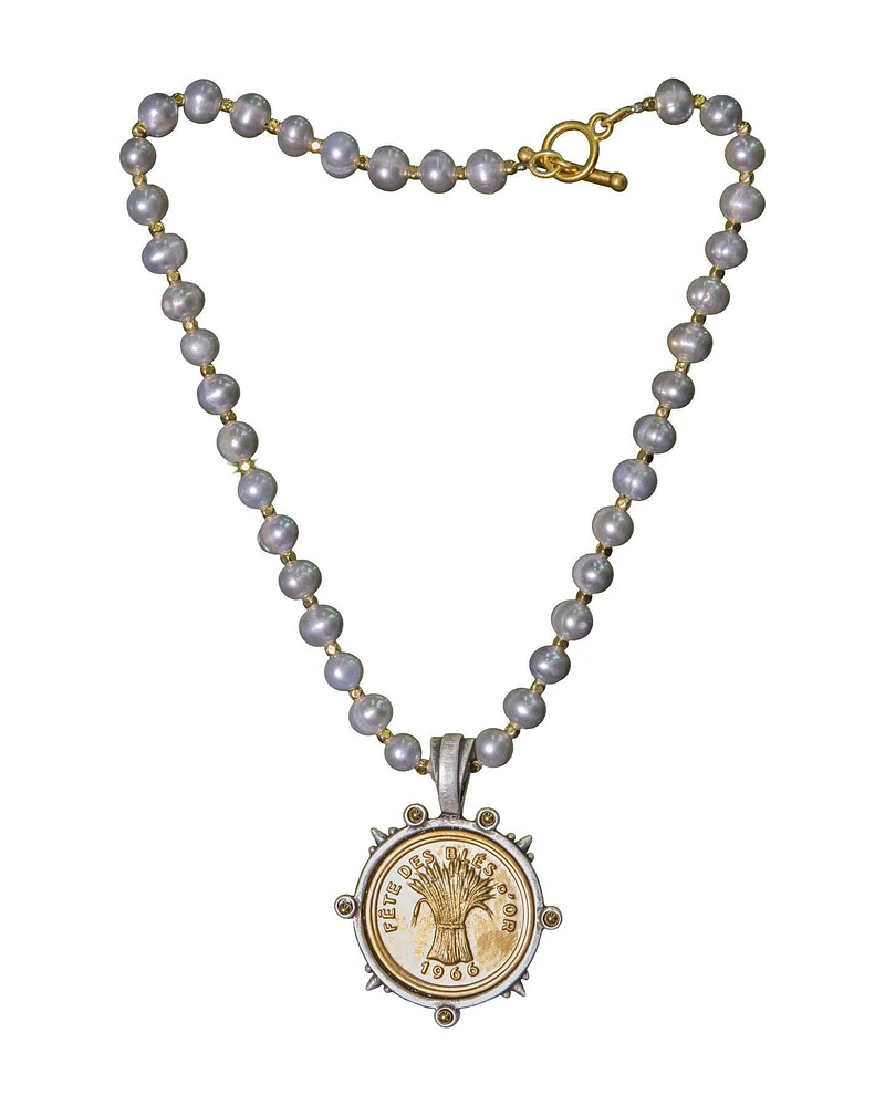 Bles D'or Medallion Necklace