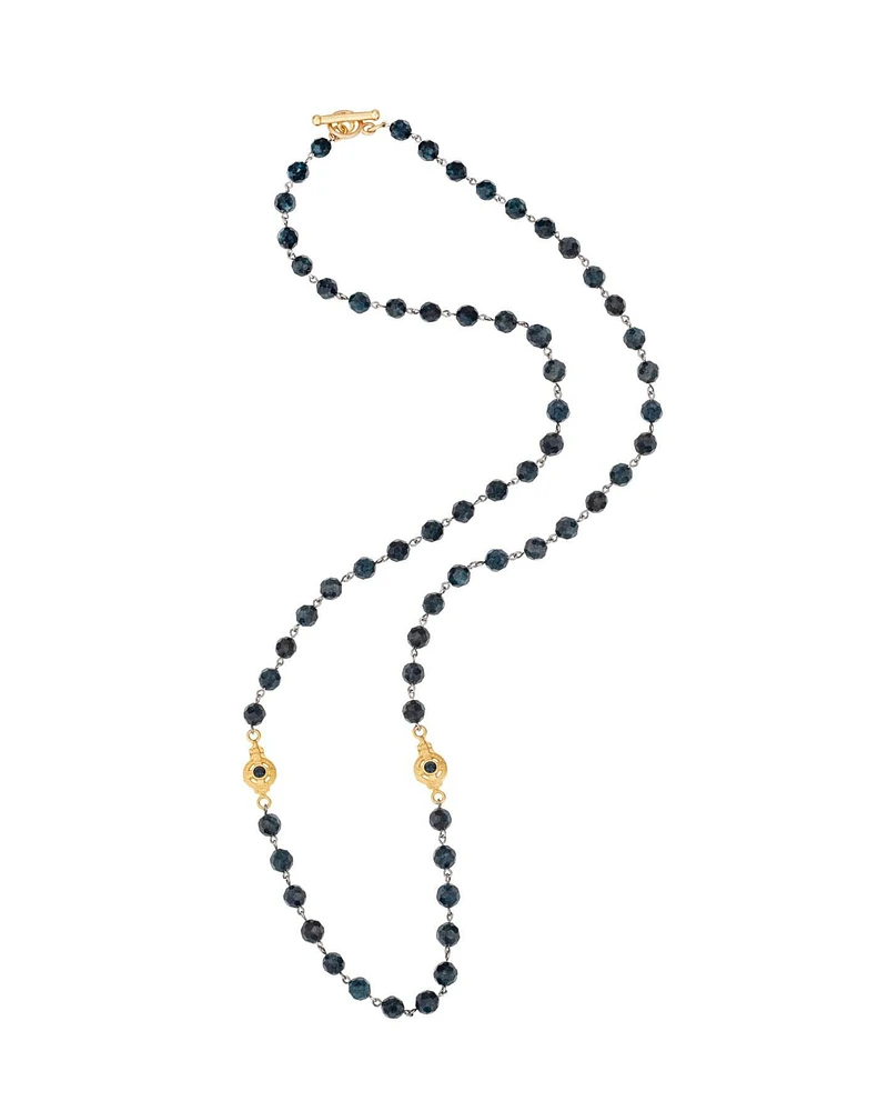 Blue Apatite Mini Dunkerque Necklace
