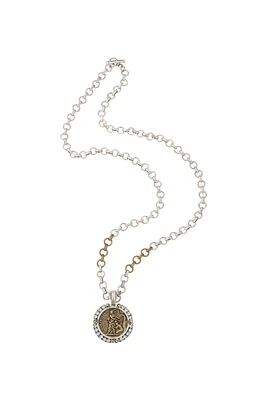 Bubble Chain Protecteur Medal Necklace
