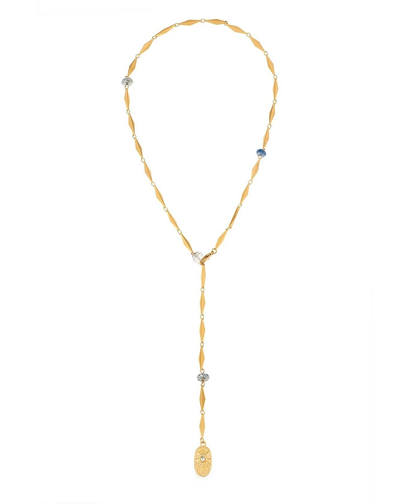 Diamont Azur Gold Lariat