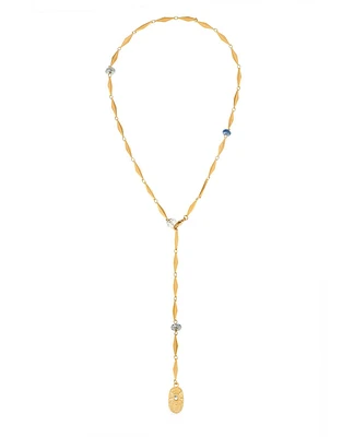 Diamont Azur Gold Lariat