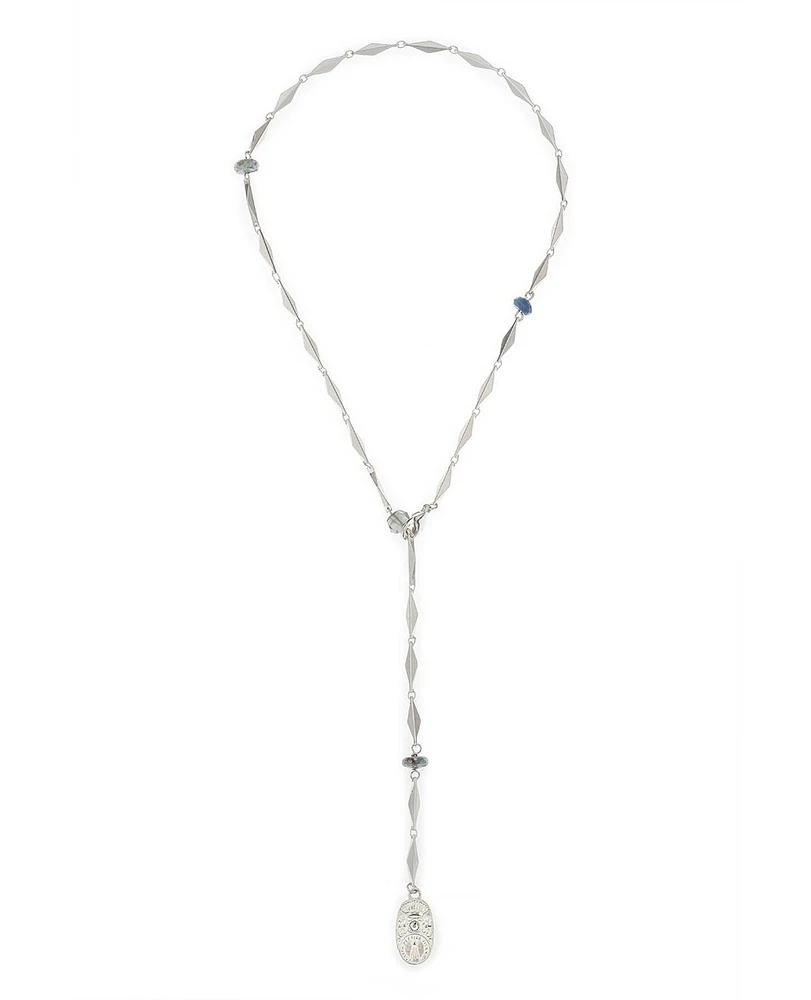 Diamont Azur Silver Lariat