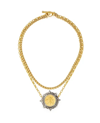 Double Strand Abeille Necklace