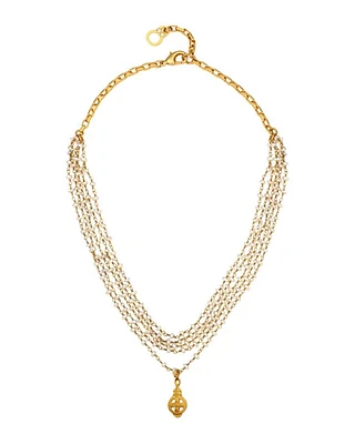 French Kande Micro Pearl Dunkerque Necklace