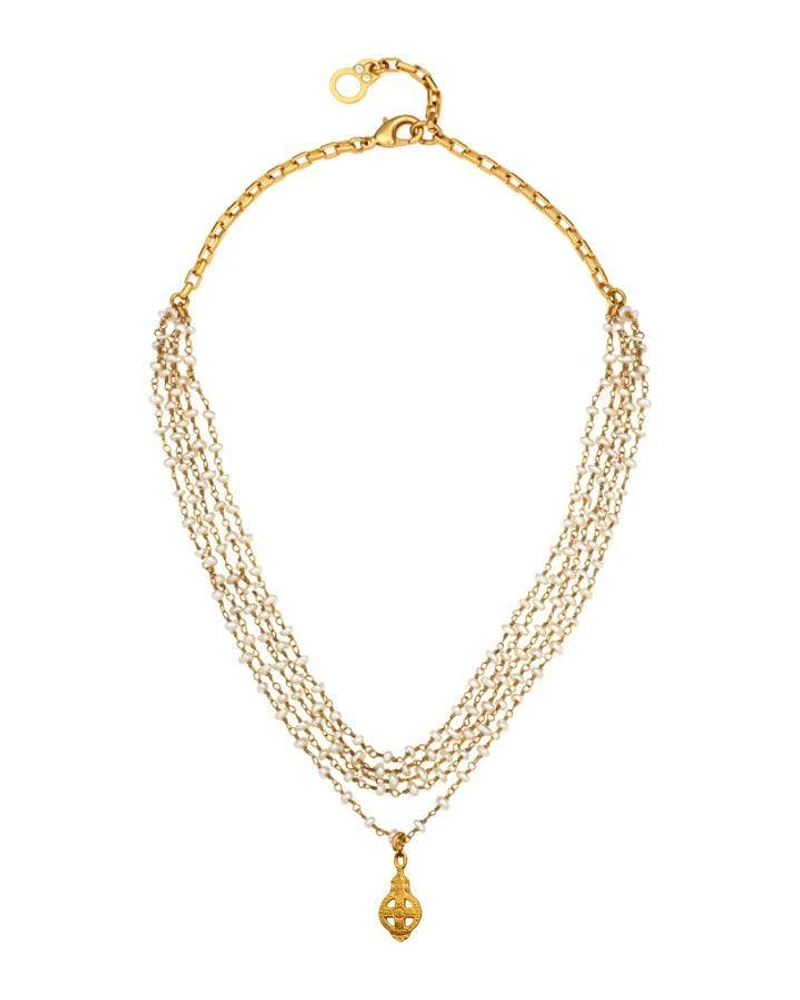 French Kande Micro Pearl Dunkerque Necklace