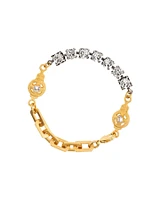 Honfleur Chain Crystal Bracelet