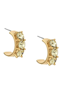 Jonquil Austrian Crystal Huggies
