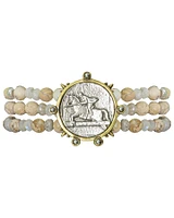 La Lune Mix Cavalier Medal Bracelet