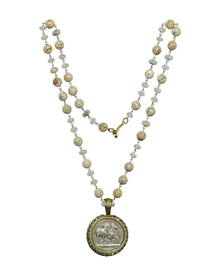 La Lune Mix Chaveux Medal Necklace