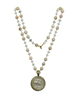 La Lune Mix Chaveux Medal Necklace