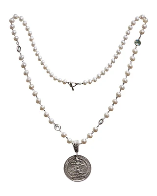 Laren Medallion Necklace