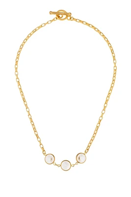 Loire Crystal Trio Necklace