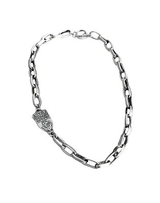 Lourdes Silver Chain