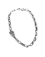 Lourdes Silver Chain