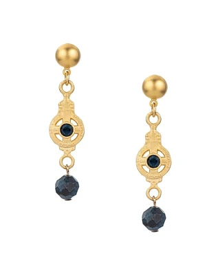 Mini Dunkerque Crystal Apatite Earrings