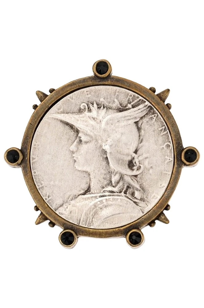 Ministry Medallion Brooch