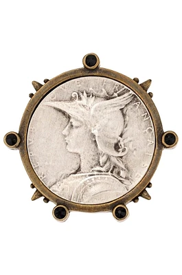 Ministry Medallion Brooch
