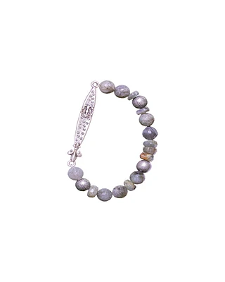 Moonlight Mix With Pointu Pendant Bracelet
