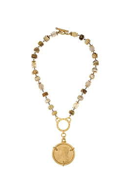Sun Opal Mix Necklace
