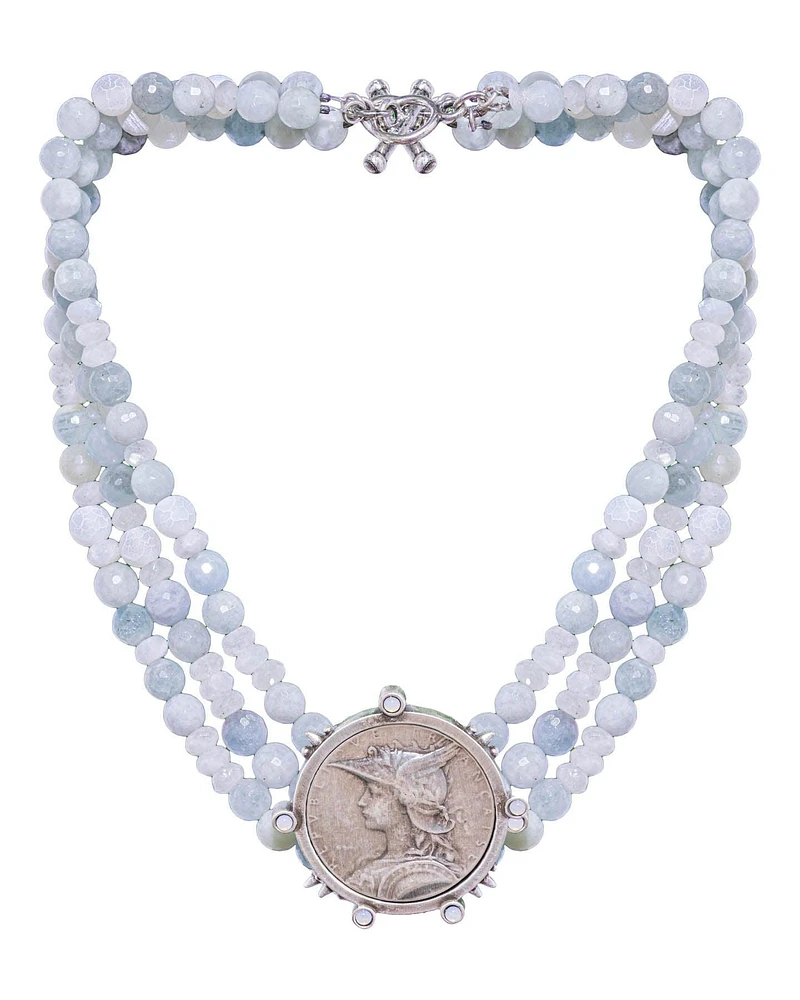 Triple Strand La Mer Mix Necklace