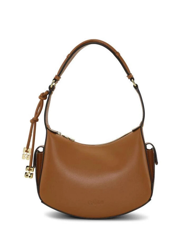 Ganni Shoulder Bag Caramel