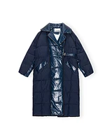 Ganni Mix Oversized Puffer Coat