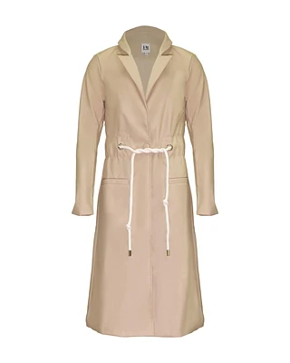 Cord Tie Trench Coat
