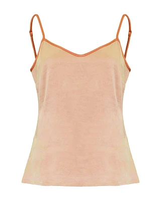 Two Tone Camisole Slip Top