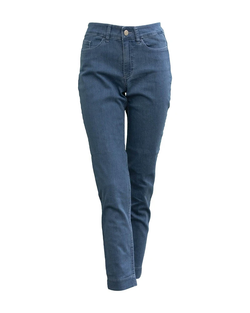 Denim Striped Jean