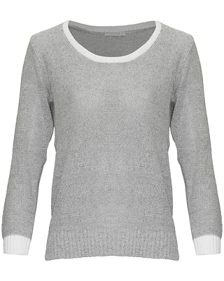Silk Knit Pullover