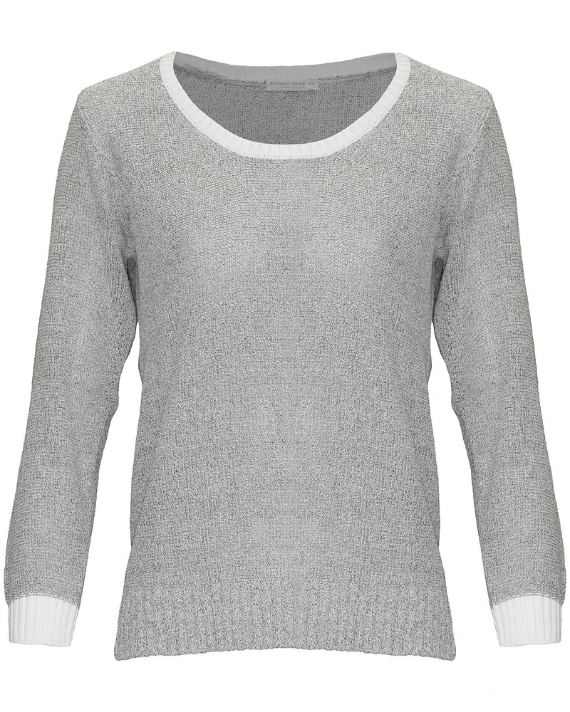 Silk Knit Pullover