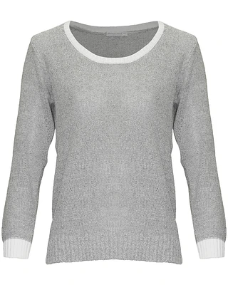 Silk Knit Pullover