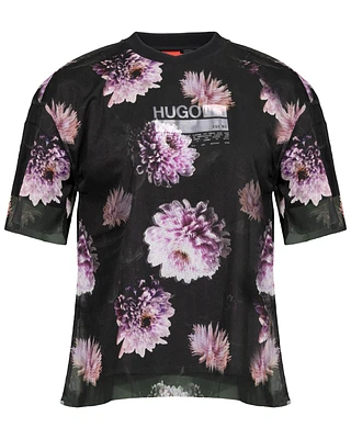 Barje Mesh Print T-Shirt