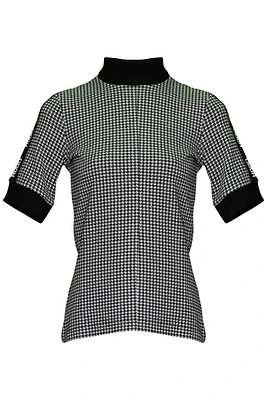 Dabastina Check Top